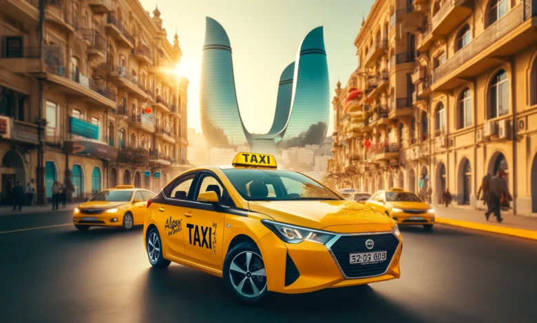 azerbaycanda taksi masinlari